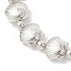CCB Plastic Beaded Bracelets for Women BJEW-JB13240-02-3