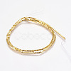 Grade AA Non-Magnetic Synthetic Hematite Bead Strands X-G-G652-19G-2