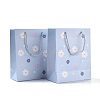Rectangle with Flower Pattern Paper Bags CARB-F008-01D-1