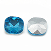 Pointed Back Glass Rhinestone Cabochons RGLA-T032-10x10mm-13-2