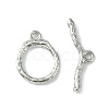 Rack Plating Eco-Friendly Brass Toggle Clasps KK-K330-43P-2