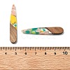 Resin and Walnut Pendants FIND-R051-08B-3