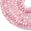 Imitation Jade Glass Beads Strands EGLA-F167-03A-06-3