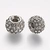 304 Stainless Steel Rhinestone Beads STAS-A032-050P-1