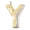 Brass Pendants PALLOY-S036-01G-Y-1
