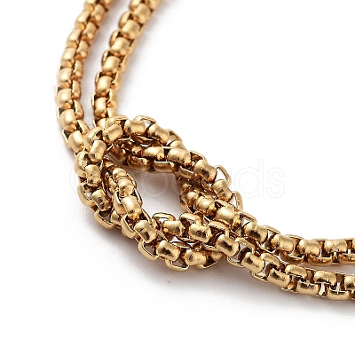 New Stainless Steel Box Chain Bracelets GK1809-1-1