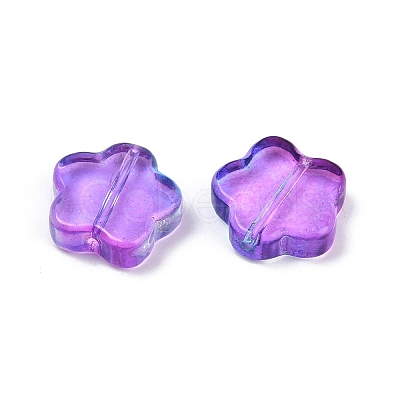 Transparent Glass Beads DGLA-E004-03H-1