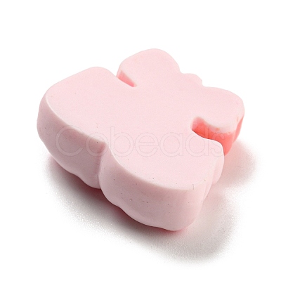 Pig Theme Opaque Resin Cabochons RESI-H154-01F-1