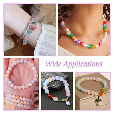 200Pcs 10 Colors Glass Beads GLAA-TA0001-29-1