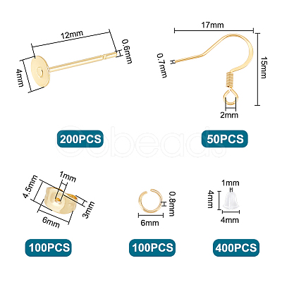DIY Earring Making Finding Kit DIY-UN0004-91-1