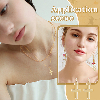 12Pcs Brass Pendants KK-BC0014-80G-1