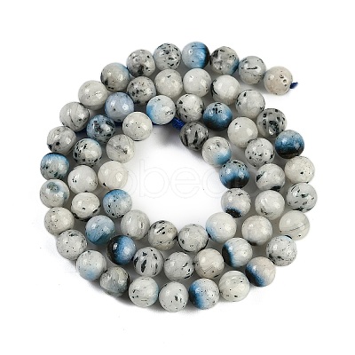 Natural Blue Ice Glacierite Stone Beads Strands G-H062-A04-01-1