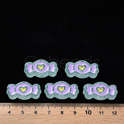 Transparent Acrylic Beads MACR-S374-05B-05-1