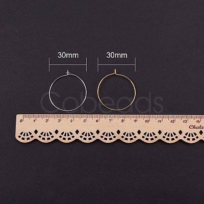 Brass Wine Glass Charm Rings Hoop Earrings KK-PH0028-01M-1
