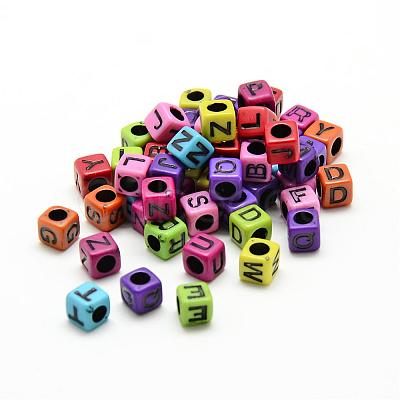 Opaque Acrylic Beads SACR-S297-03-1