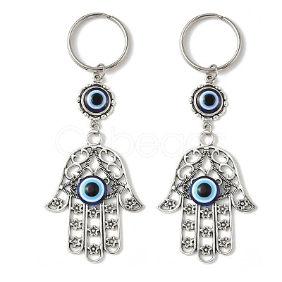 2Pcs Alloy Keychain KEYC-JKC01263-1