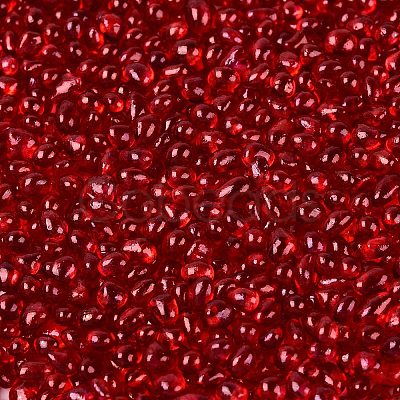 Transparent Electroplate Glass Beads EGLA-Q138-01M-1