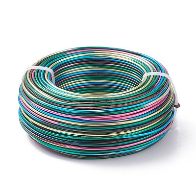 5 Segment Colors Round Aluminum Craft Wire AW-E002-2mm-B07-1