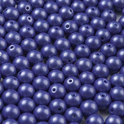 Baking Paint 3/0 Glass Seed Beads SEED-A034-02M-1