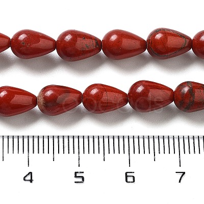 Natural Red Rainbow Jasper Beads Strands G-B106-A33-01-1