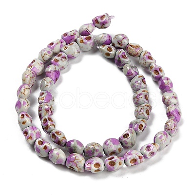 Synthetic Turquoise Beads Strands TURQ-F019-02C-1