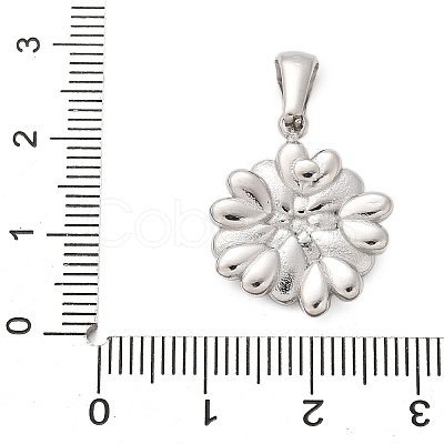304 Stainless Steel Pendants STAS-Q349-01G-P-1