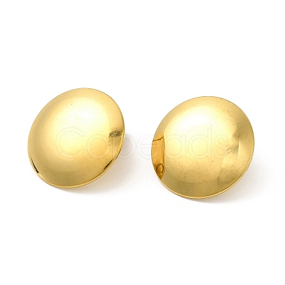 Ion Plating(IP) 304 Stainless Steel Stud Earring Findings LS-EJEW-I281-32G-1