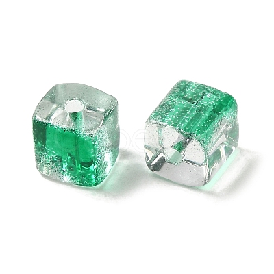 Two Tone Transparent Glass Beads X1-GLAA-NH0001-03I-1