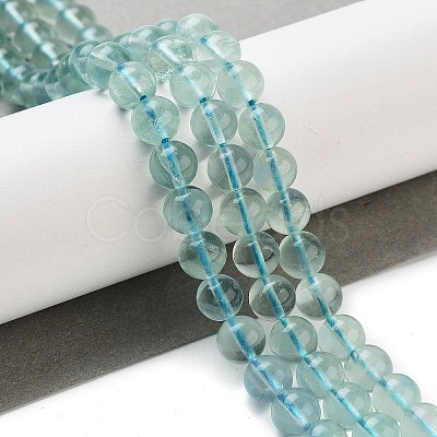 Natural Blue Fluorite Beads Strands X-G-E112-6mm-2-1