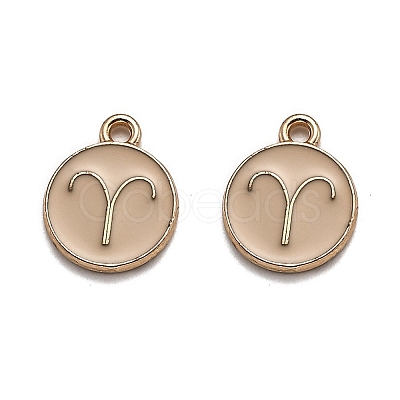 Alloy Enamel Pendants LS-ENAM-S124-01A-10A-1