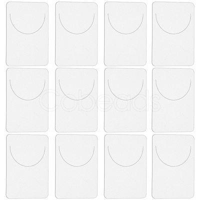 40Pcs PP Plastic Blank Bookmarks AJEW-BC0009-19-1