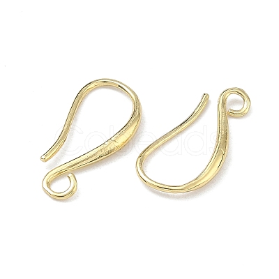 Brass Earring Hooks KK-F936-01G-1