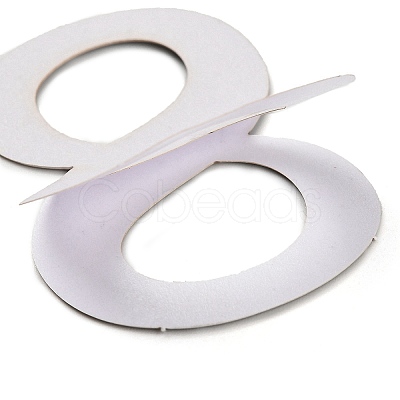 20Pcs Retro Number Paper Waterproof Stickers STIC-P015-B06-1