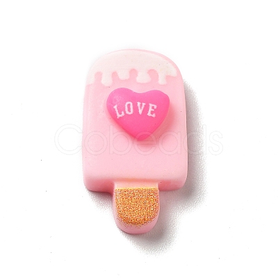 Cartoon Snack Opaque Resin Cabochons X1-RESI-K019-47-1