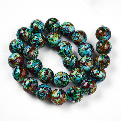 Synthetic Turquoise Beads Strands TURQ-T004-08A-04-1