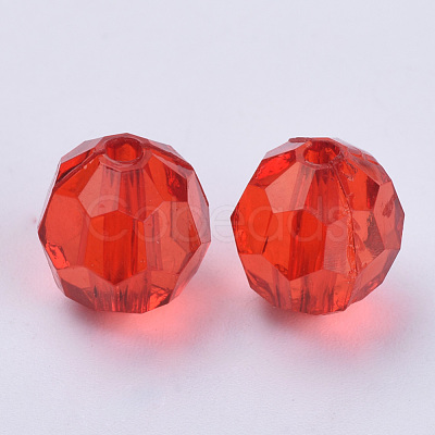 Transparent Acrylic Beads TACR-Q257-10mm-V12-1