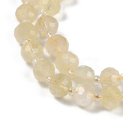 Natural Lemon Jade Beads Strands G-H057-A04-01-1
