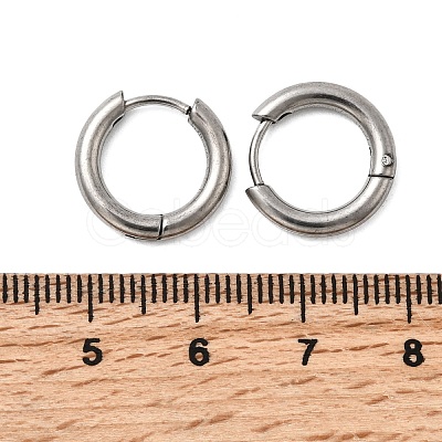 316F Stainless Steel Hoop Earrings EJEW-D341-01G-P-1
