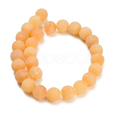Natural Yellow Calcite Beads Strands GG-CBAA3AB-01-14mm-1