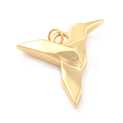 Rack Plating Brass Pendants KK-B052-15G-1