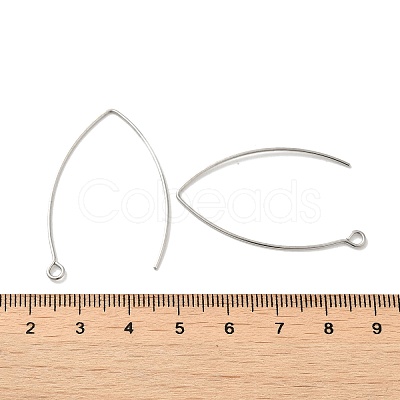 Non-Tarnish 316 Surgical Stainless Steel Earring Hooks STAS-P336-07A-P-1
