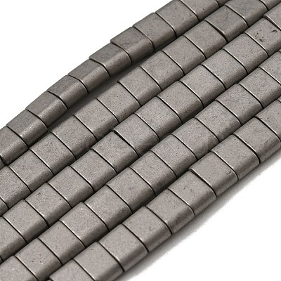 Electroplated Non-magnetic Synthetic Hematite Beads Strands G-C106-B01-11B-1