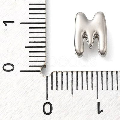 304 Stainless Steel Slide Charms STAS-B075-37P-M-1