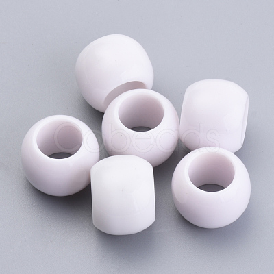 Opaque Acrylic Beads SACR-S300-15A-01-1