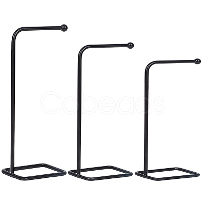 3Pcs 3 Styles Iron Necklace Jewelry Display Rack NDIS-SC0001-01-1
