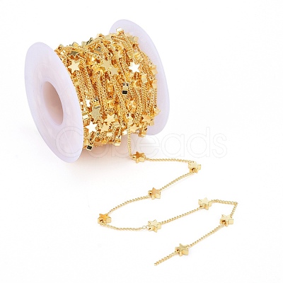 Handmade Brass Twisted Chains CHC-I006-05G-1