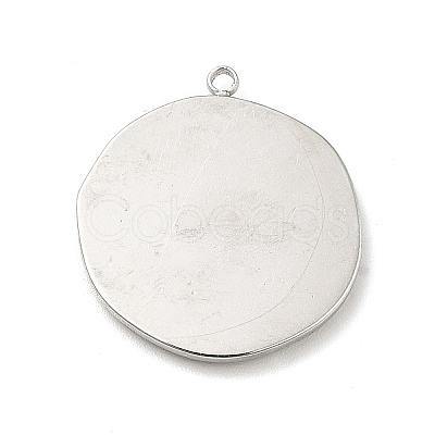 Non-Tarnish 304 Stainless Steel Pendants LS-STAS-A066-02P-1