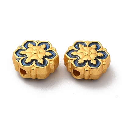 Alloy Enamel Beads ENAM-B056-13G-1