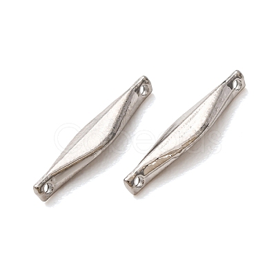 304 Stainless Steel Connector Charms STAS-N124-58P-1