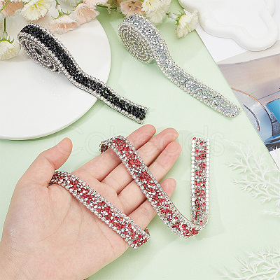3Pcs 3 Colors Hotfix Rhinestone Trimming DIY-PH0021-27-1